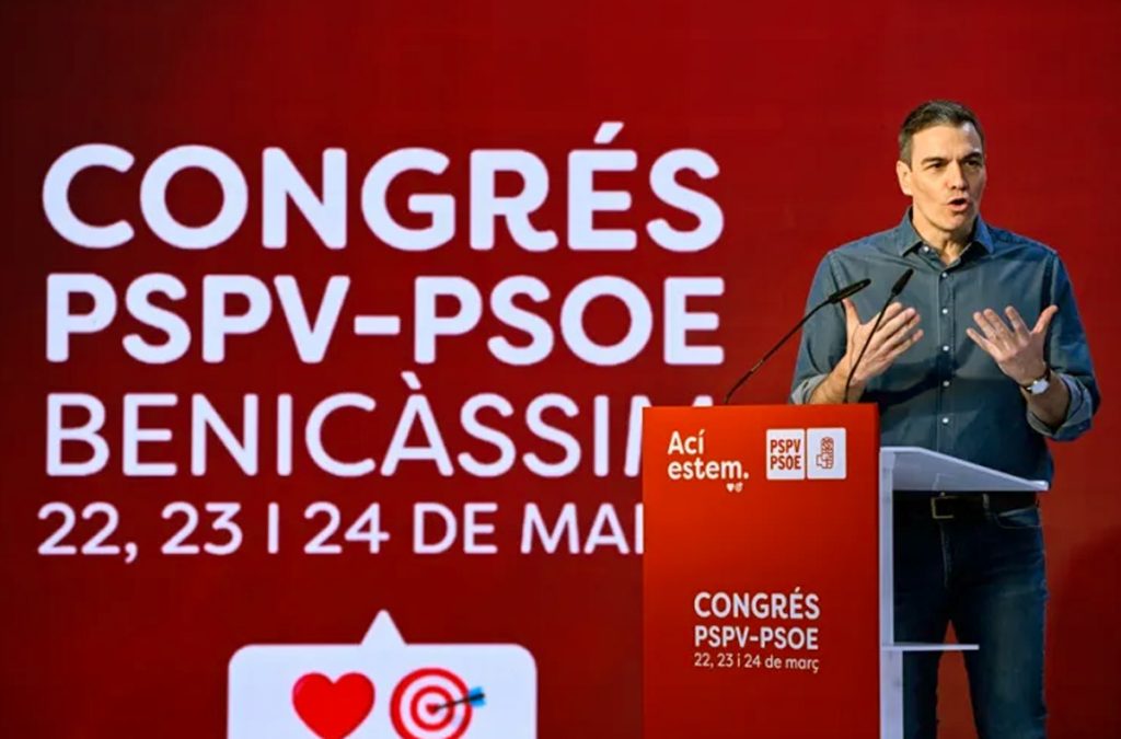 Sánchez defiende el rumbo de España mientras critica la oposición en el congreso del PSOE