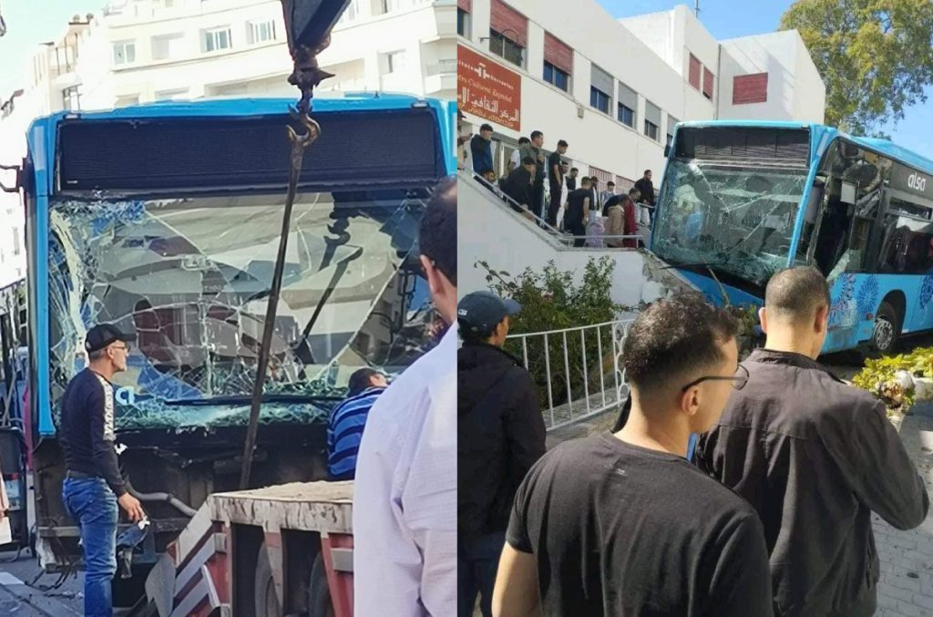 حادث سير قرب المركز الثقافي الإسباني بطنجة