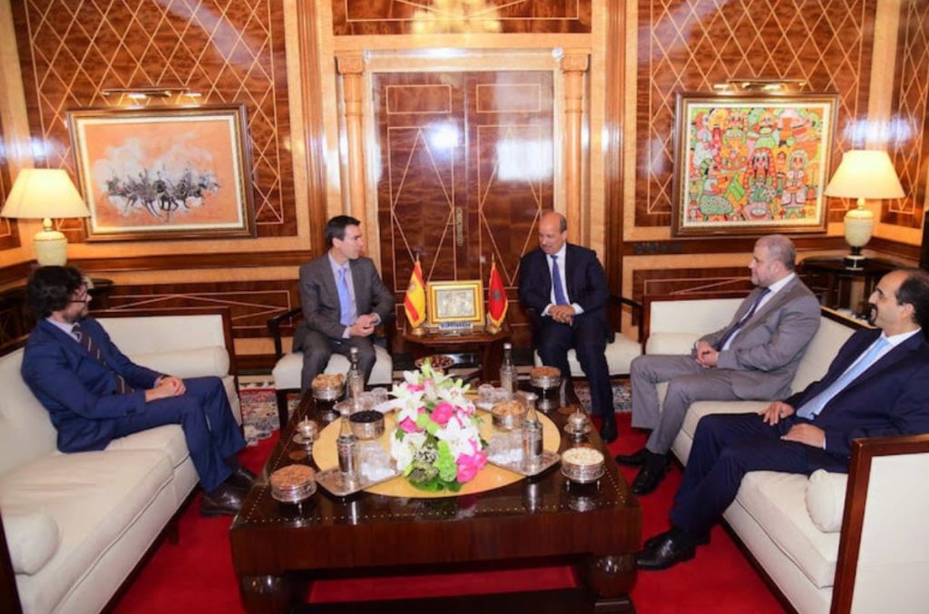 مباحثات تجمع ميارة وسفير إسبانيا بالرباط