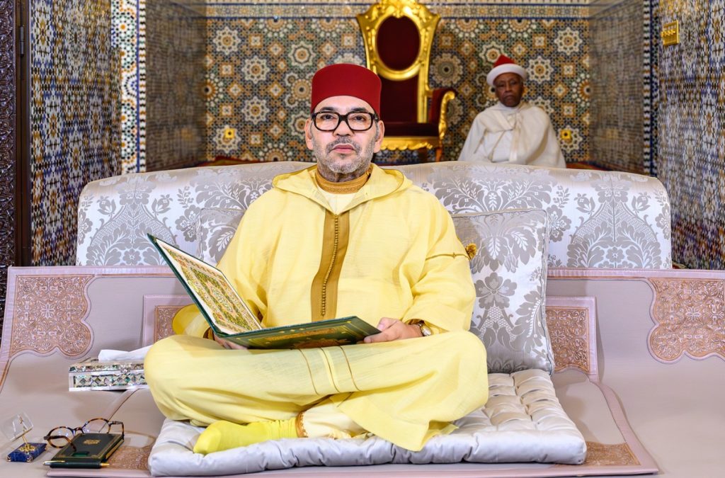 SM el Rey, Amir Al Muminin, cumplirá el lunes la oración del Aid Al-Adha en la mezquita Hassan II en Tetuán أمير المؤمنين2