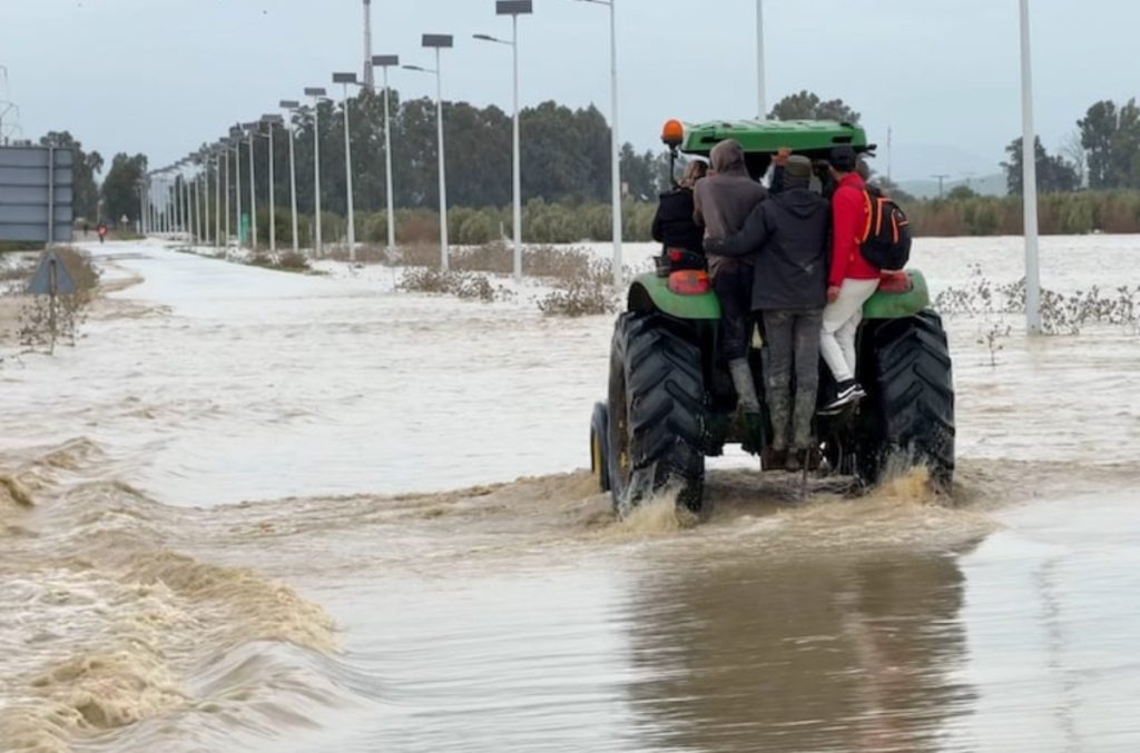 Inundacion en Marruecos