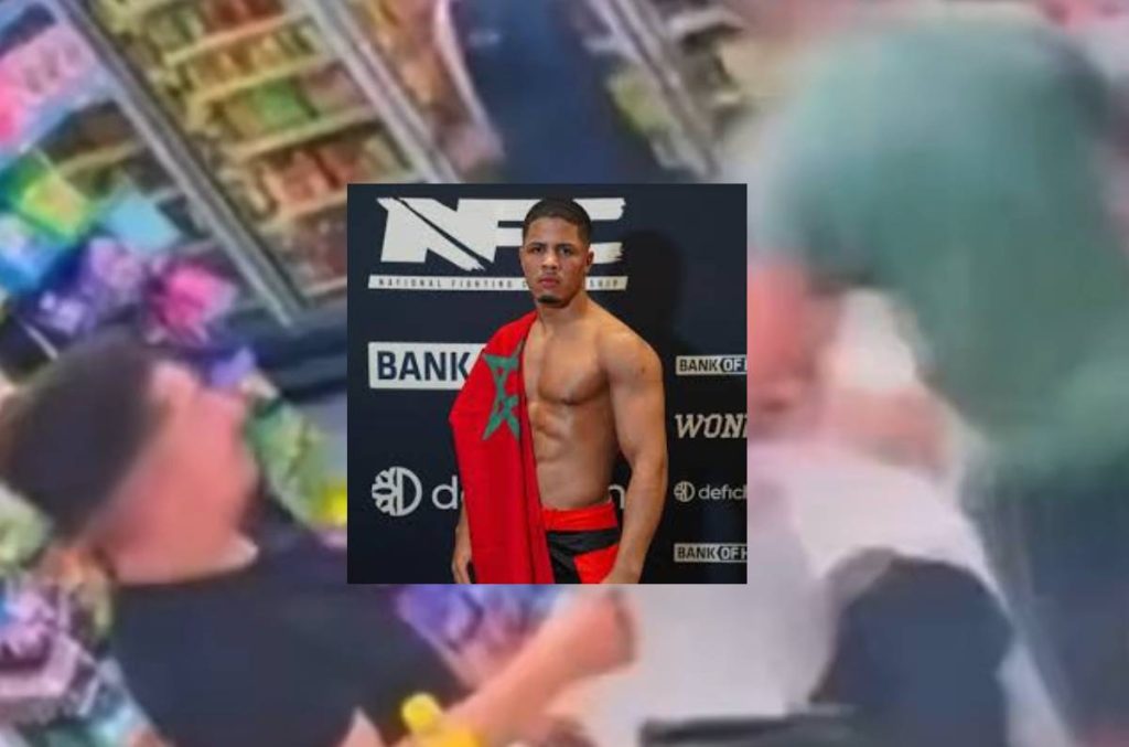 El luchador Ibrahim Benmalek propina un presunto «KO» a una persona que insultó al rey Mohammed VI benmalek