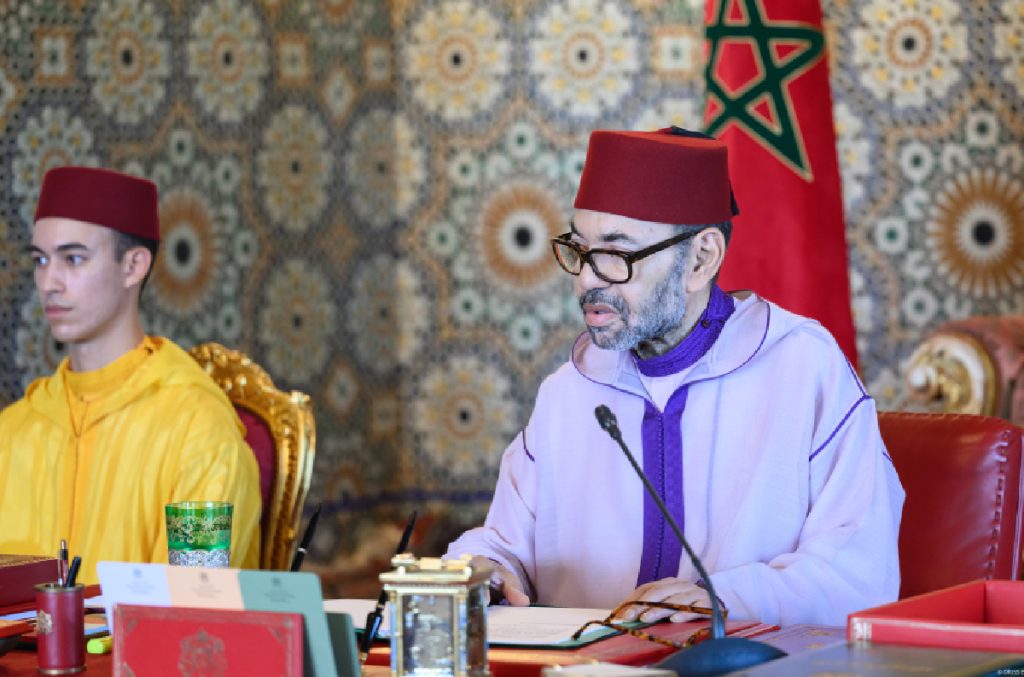 El rey Mohammed VI 1